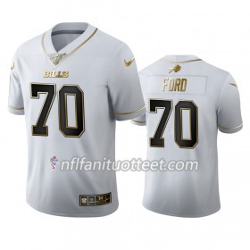 Miesten Buffalo Bills NFL Pelipaita Cody Ford 70 Nike Valkoinen Golden Edition 100th
